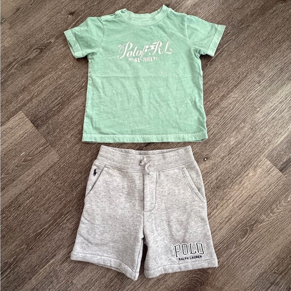 Polo Ralph Lauren Gray Fleece Shorts